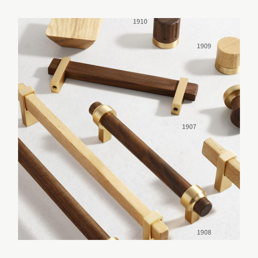 Wood Knob - Solid Wood Pulls