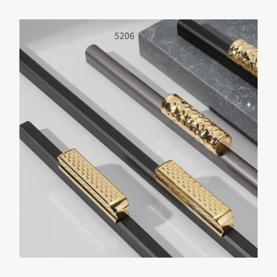 Two-Tone Long Pull - Aluminum + Zinc Alloy Pulls