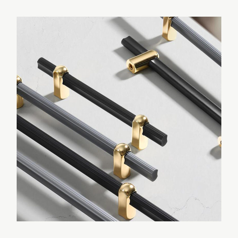 Two-Tone Long Pull - Aluminum + Zinc Alloy Pulls