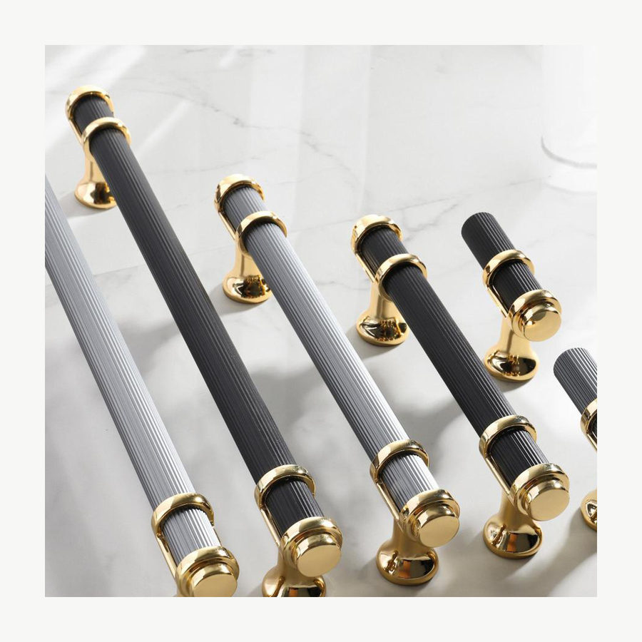 Two-Tone Long Pull - Aluminum + Zinc Alloy Pulls