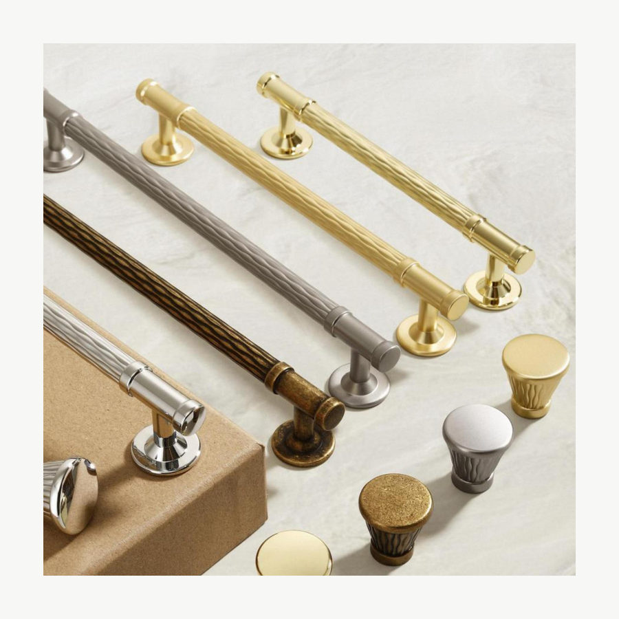 Knurled Bar Pull - Zinc Alloy Pulls