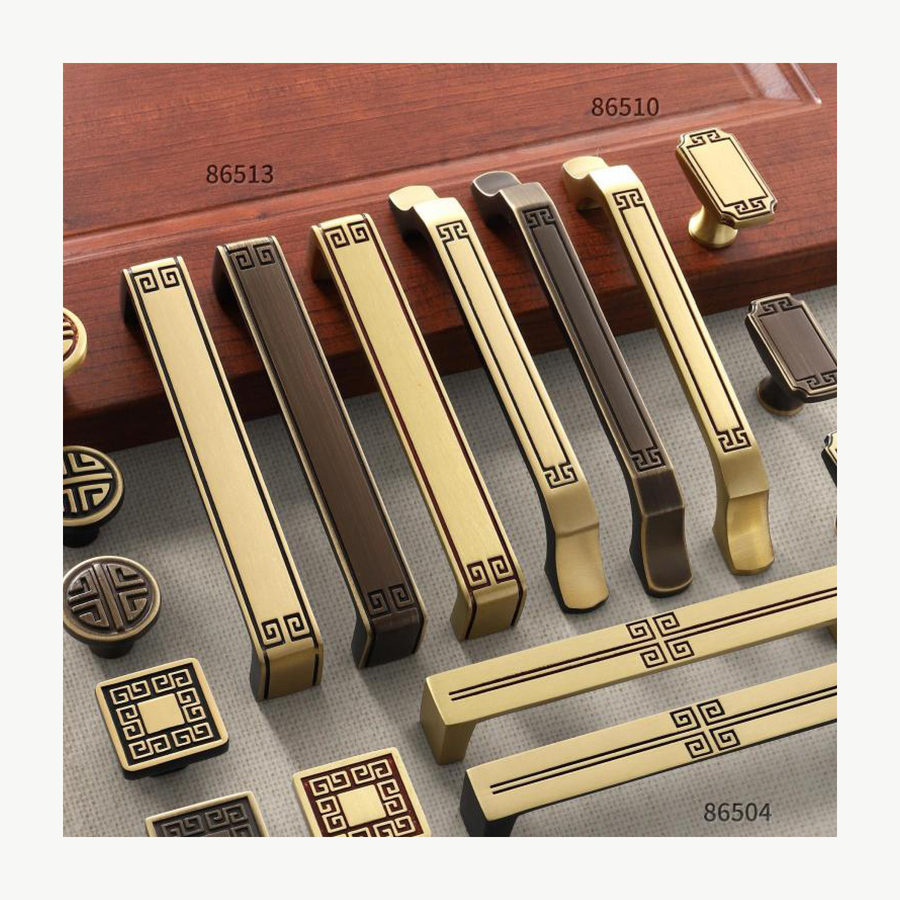 Solid Brass Pull - Solid Brass & Copper Pulls