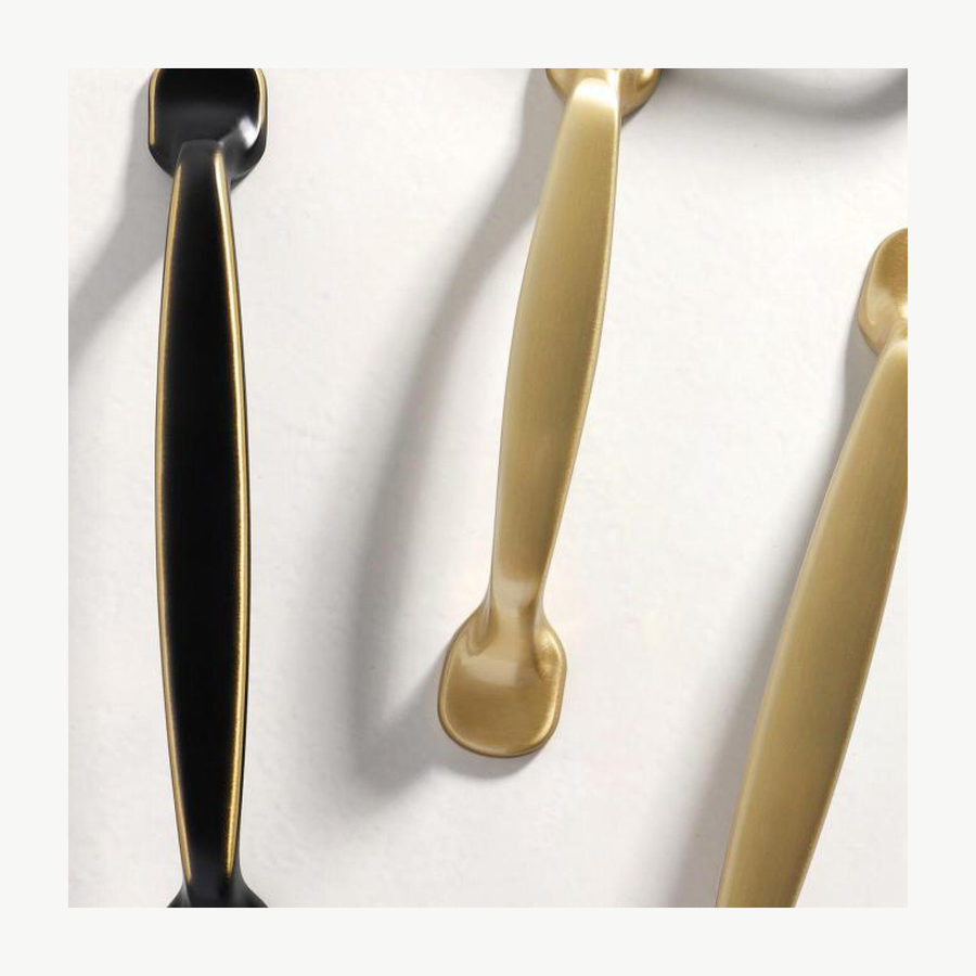 Solid Brass Square Pull - Solid Brass & Copper Pulls