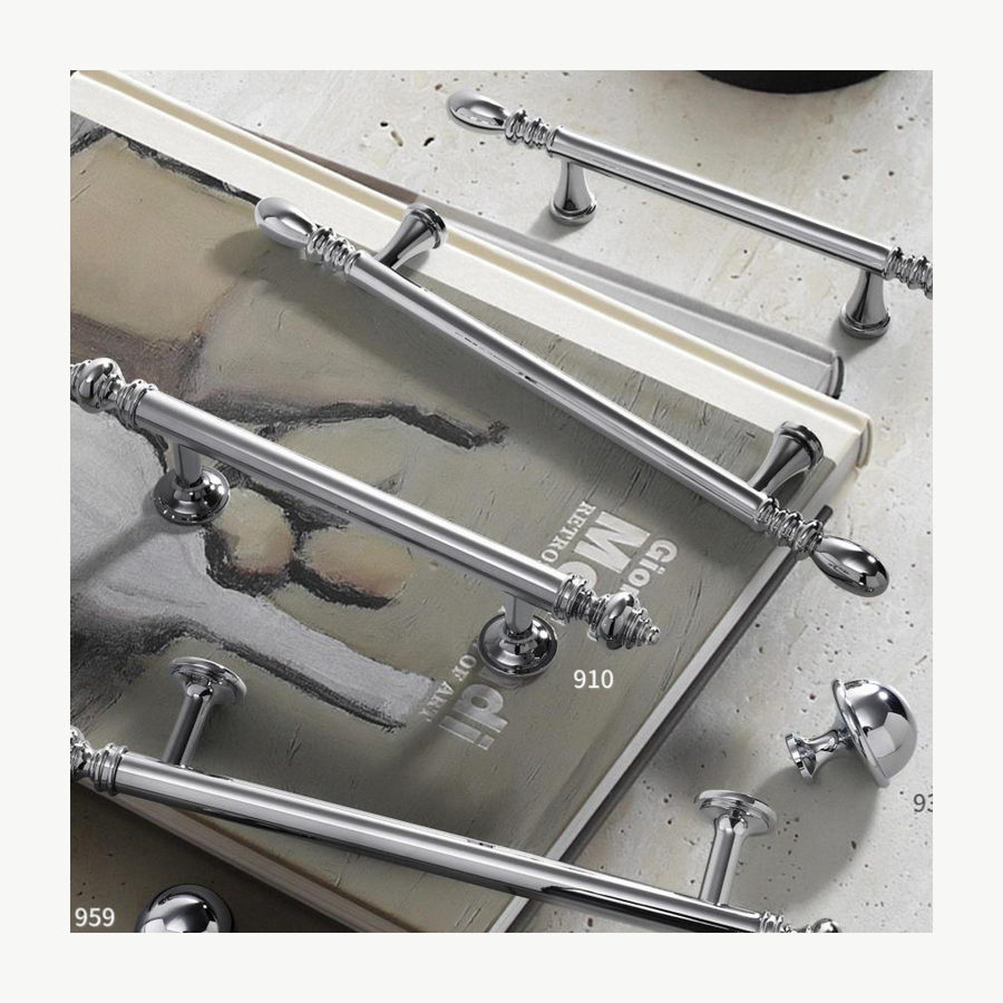 Polished Brass Bar Pull - Solid Brass & Copper Pulls