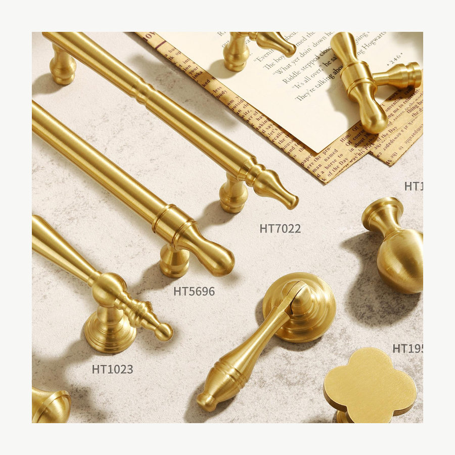 Solid Brass Pull - Solid Brass & Copper Pulls