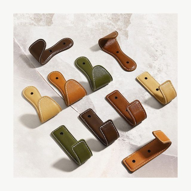 Leather Wall Coat Hook - Wall Hooks & Coat Hooks