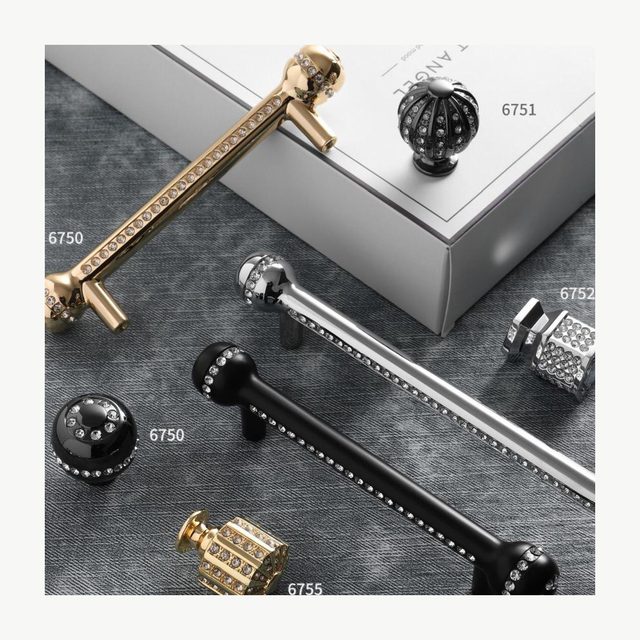 Full-Crystal Sphere Pull - Crystal & Ceramic Pulls