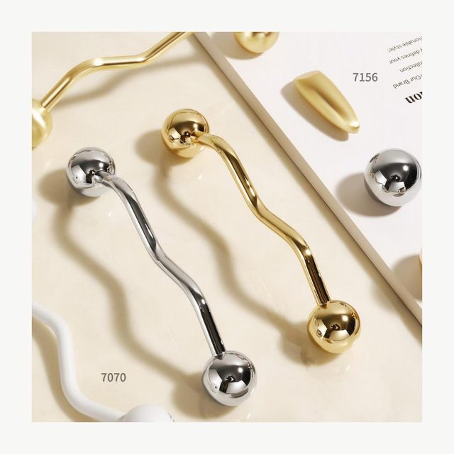 Wave-Shape Pull - Zinc Alloy Pulls