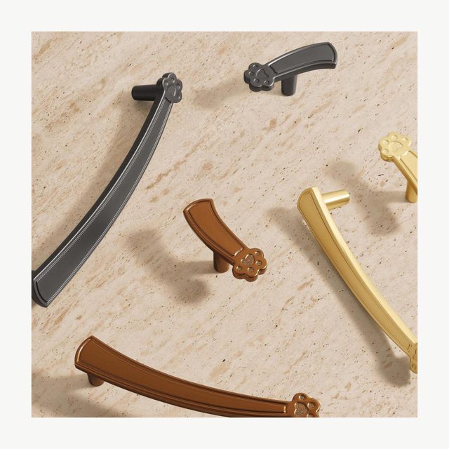 Children's Paw-Print Bar Pull - Children's Handles