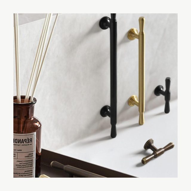 Solid Brass Bar Pull - Solid Brass & Copper Pulls
