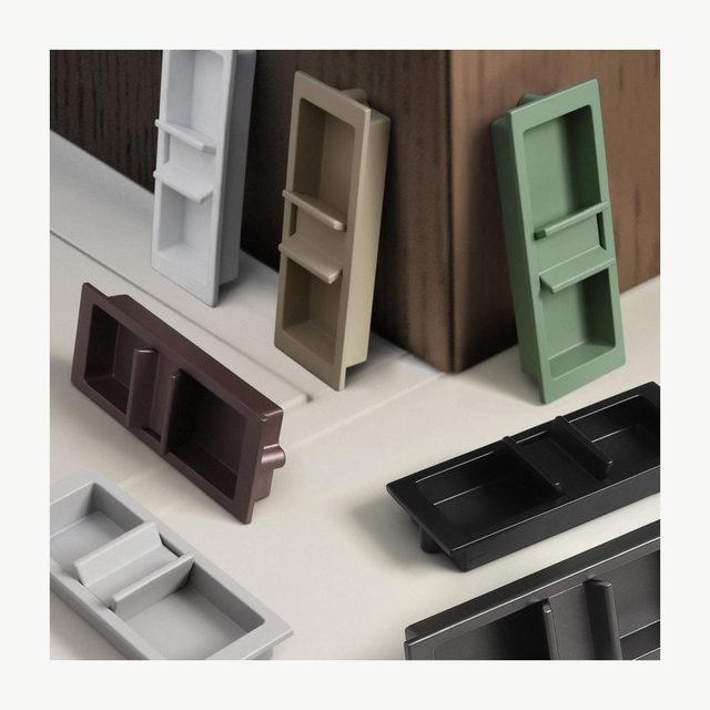 Concealed Slotted Aluminum Pull - Aluminum Alloy Pulls