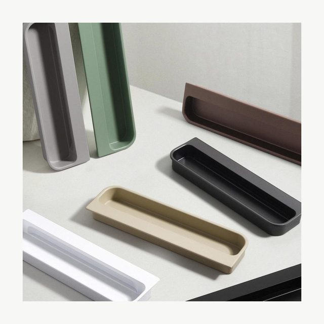 Concealed Slotted Aluminum Pull - Aluminum Alloy Pulls